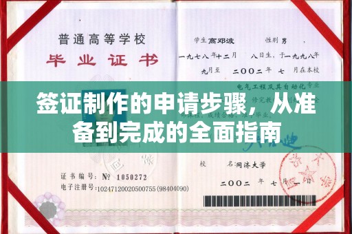 姚安签证制作的申请步骤，从准备到完成的全面指南